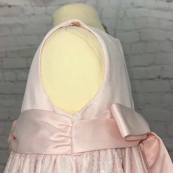 American Princess Holiday Blush Dress Size 4 sparkle - Picture 5 of 8